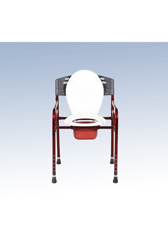 Katlanır Hasta Klozeti Katlalanabilir Tuvalet Sandalyesi