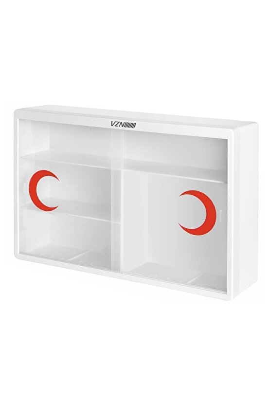 Ecza Dolabı Lüx Plastik- Kırmızı