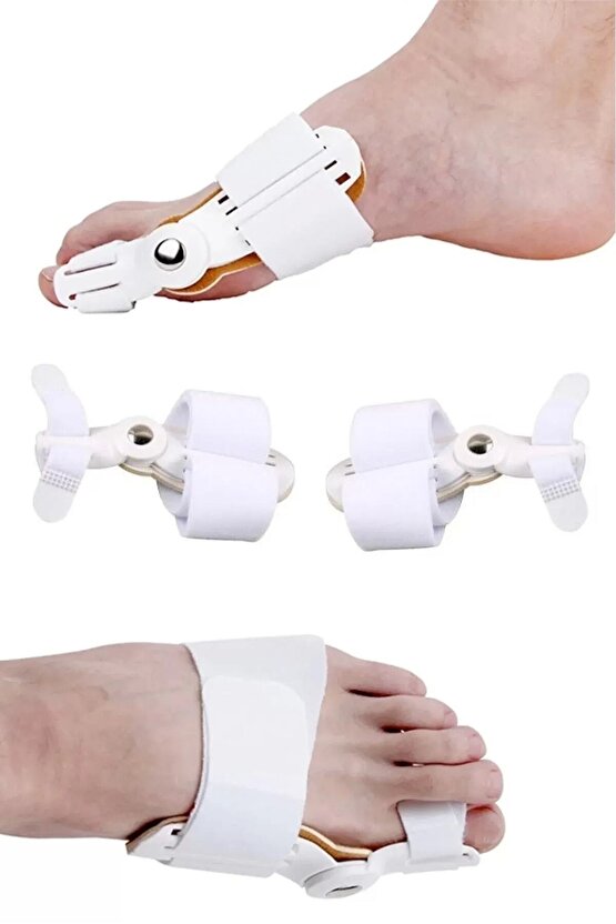 Ayak Baş Parmak Kemik Düzeltici Halluks Valgus Ayak Bakımı Bunyon Koruyucu Gece