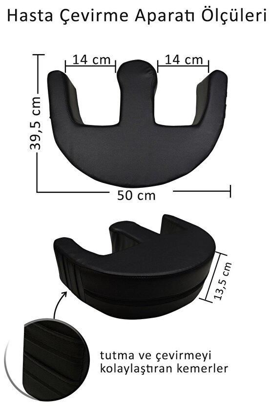 Yatan Hasta Döndürme Kaldırma Aparatı Hasta Çevirme Süngeri