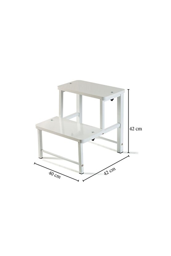Demonte Profil Gövdeli Eskabo Muayene Masası Basamağı ,basamaklı Mutfak Tabure , Mutfak Merdiveni
