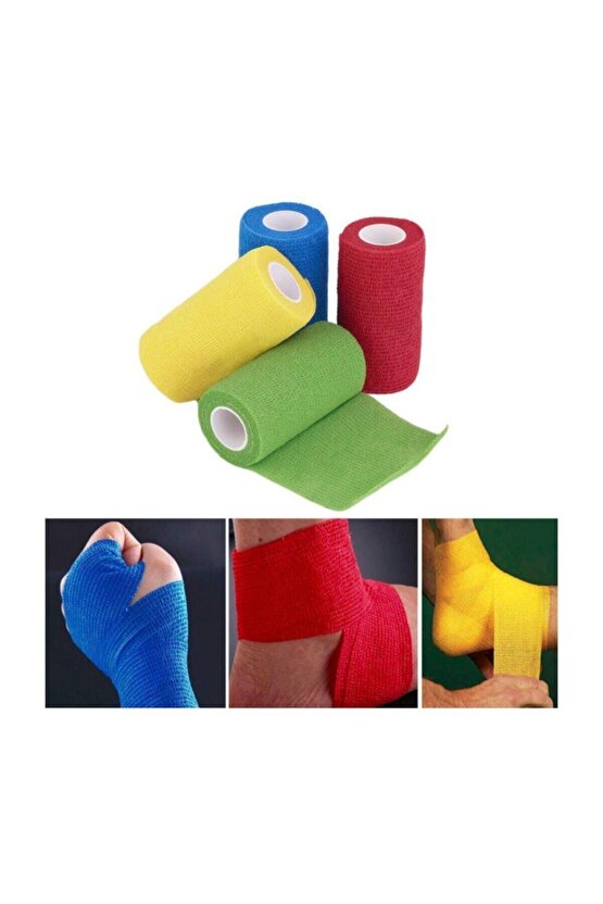 Coban Kendinden Yapışkanlı Mavi Bandaj 7.5cmX4.5m