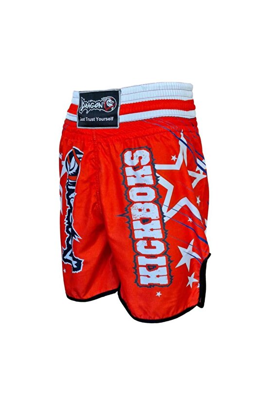 KB240 Kick Boks Şortu Dijital Baskılı Kick Boxing Antrenman Şortu