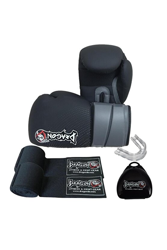 Bazooka Boks Eldiveni 3,5 Metre Bandaj ve Dişlik Set Boks Seti