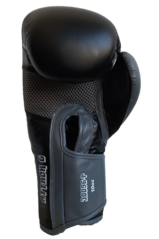 300963 DragonDo Attack 6 Boks Kıck Boks Muay Thai Eldiveni BAT2000 Bandaj ve Şeffaf Dişlik SET