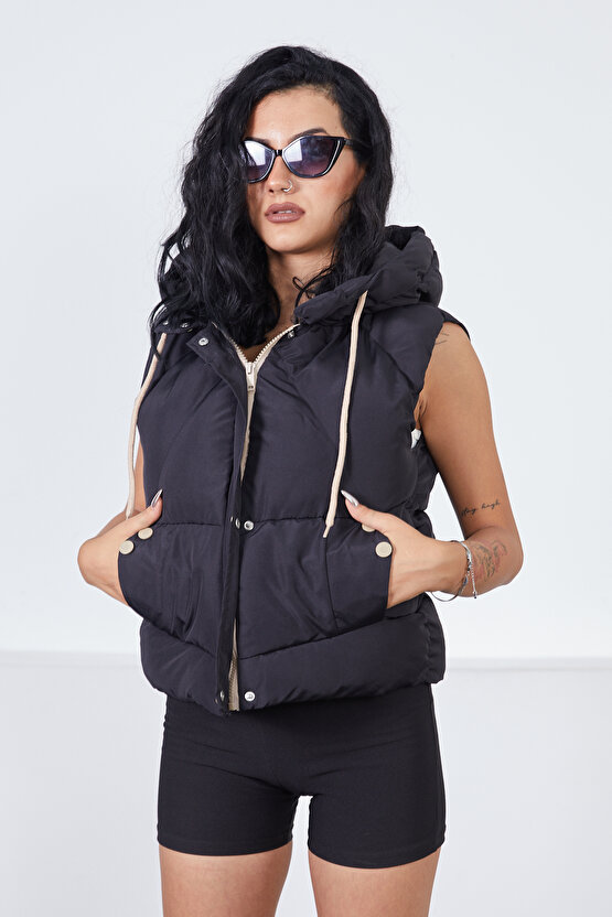 Çakımlı Çıtçıtlı Spor Yelek