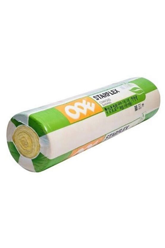 Çatı Şilte Folyolu, İzocam, Folyolu Cam Yünü Çatı Şiltesi, Çatı Yalıtımı, Isı Yalıtımı 9.6 M²