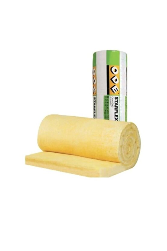 Starflex Cam Yünü Çatı Şiltesi Izocam Çatı Yalıtımı  10 Cm