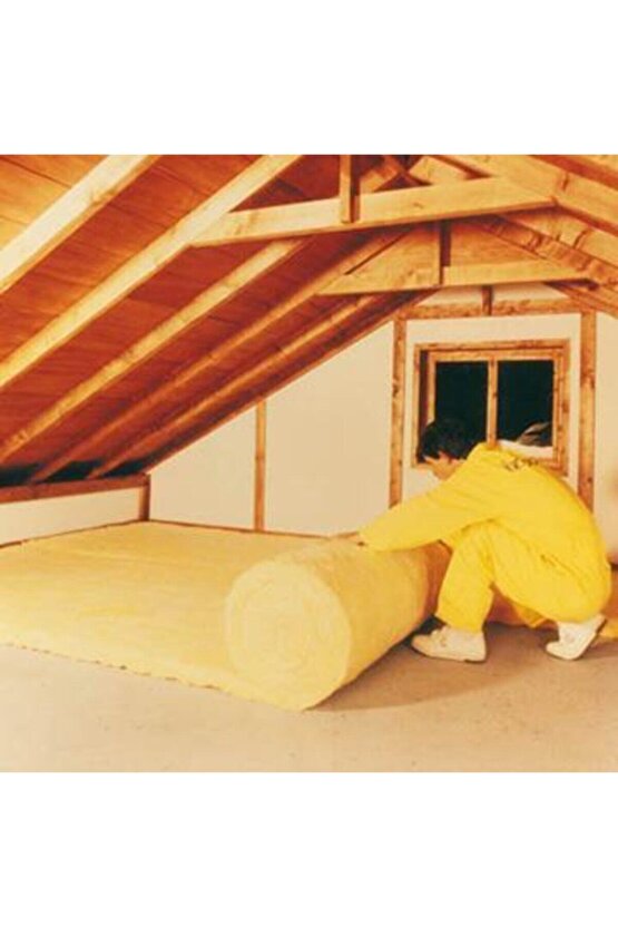 Starflex Cam Yünü Çatı Şiltesi Izocam Çatı Yalıtımı  10 Cm