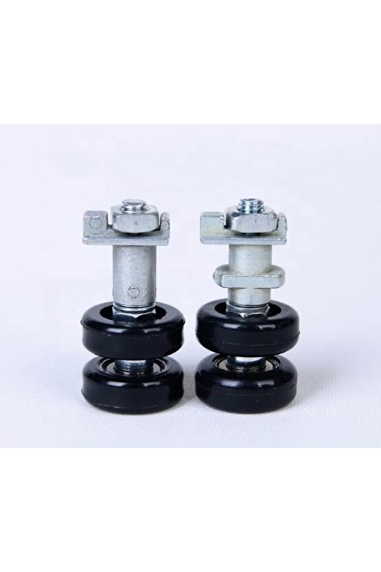 Cam Balkon Tekeri 2 Adet, 1 Erkek 1 Dişi, 1 kertikli 1 kertiksiz