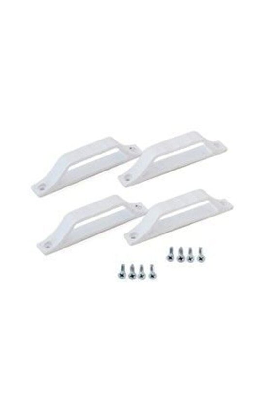 Pvc Aksesuar - Sineklik Beyaz D Kol 4 Adet