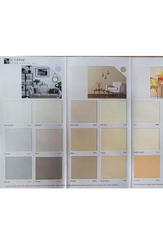 Plastik İç Cephe Duvar Boyası 10 kg kumbeji