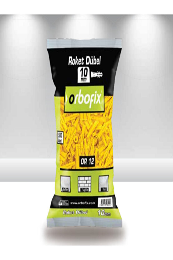 ORBOFİX ROKET DÜBEL 10 MM 100 LÜ