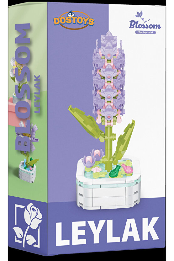 Mikro Blok Leylak Çiçek Lego - Lego Setleri Mini Lego - Çiçek Lego - Blossom Çiçek Lego