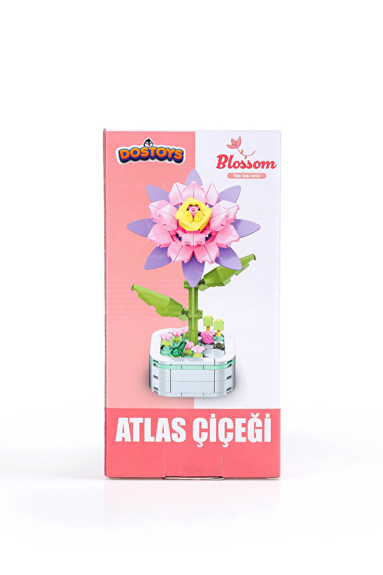Mikro Blok Atlas Çiçeği Çiçek Lego - Lego Setleri Mini Lego - Çiçek Lego - Blossom Çiçek Lego
