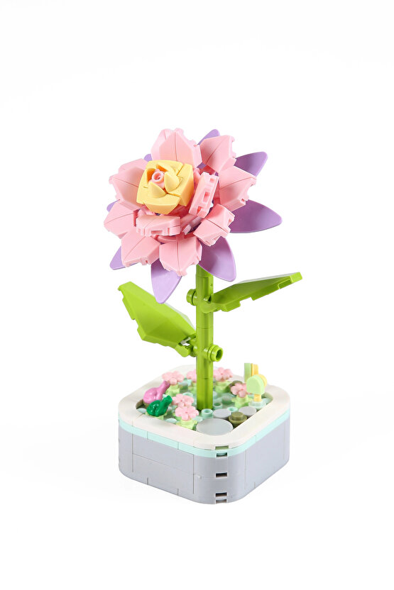 Mikro Blok Atlas Çiçeği Çiçek Lego - Lego Setleri Mini Lego - Çiçek Lego - Blossom Çiçek Lego