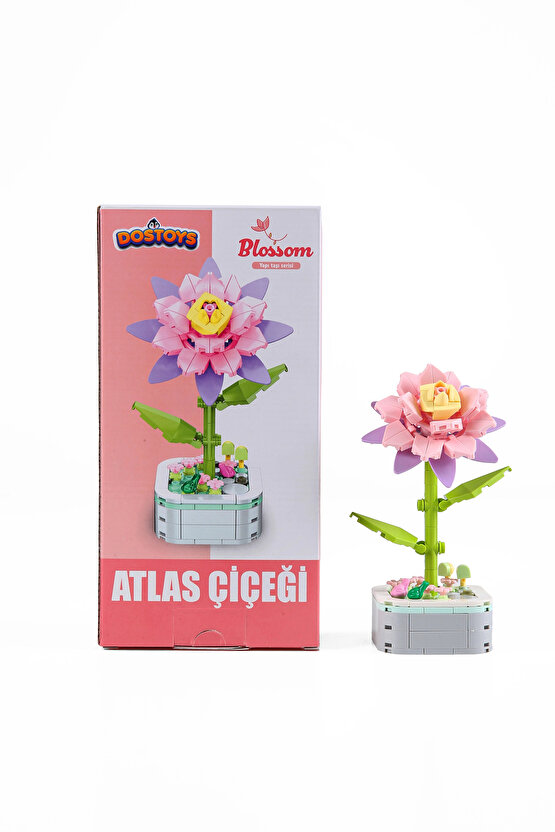 Mikro Blok Atlas Çiçeği Çiçek Lego - Lego Setleri Mini Lego - Çiçek Lego - Blossom Çiçek Lego