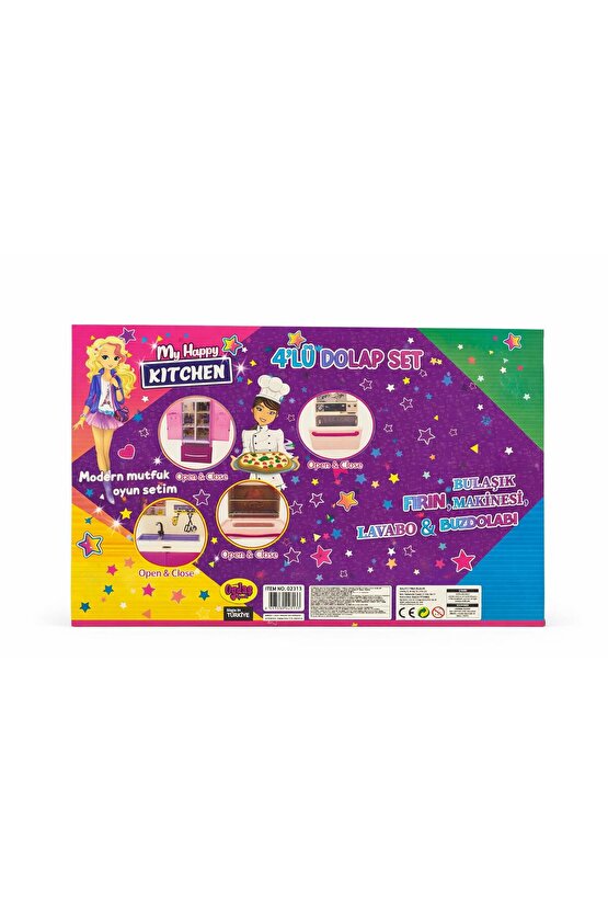 Oyuncak Fırın, Buzdolabı Çamaşır Makinası, Buzdolabı , Kız Çocuk Oyuncağı