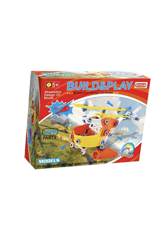 Vidalı Egitici Maket Model Build&play Kurtarma Helikopteri