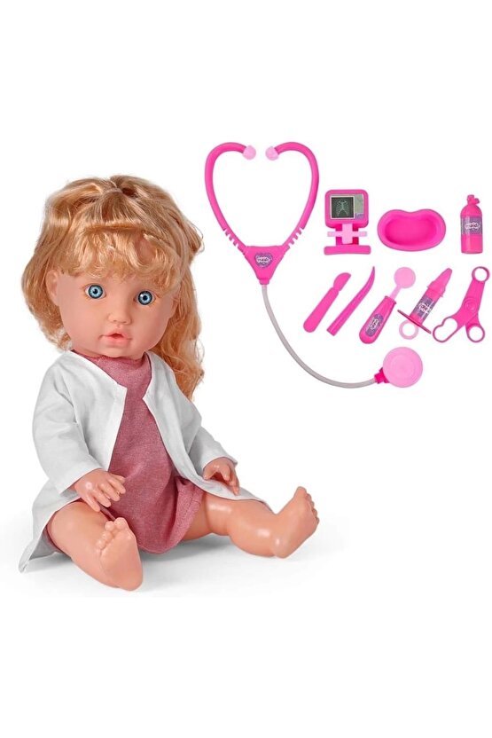 Senoş Doktor Bebek - Türkçe Konuşan Senoş Et Bebek - Konuşan Bebek - Senoş Bebek - Hemşire Et Bebek