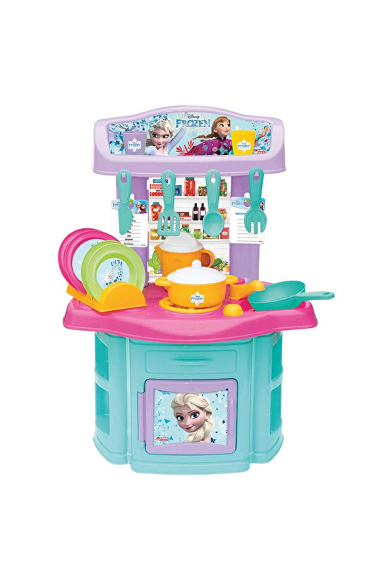 Frozen Şef Mutfak Seti - Mutfak Setleri - Ev Oyuncak Setleri - Frozen Mutfak - Karlar Ülkesi Mutfak