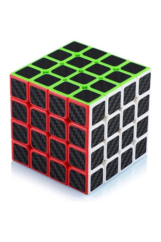 Orijinal MoYu Fiber Karbon 4x4 Küp - Moyu Speed Cube - Moyu Fiber Karbon 4x4 Zeka Küpü - Zeka Küpü -