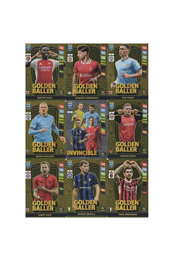 Panini FIFA 365 Adrenalyn XL 2025 Mega Başlangıç Paketi - Futbolcu Kartları - Trading Oyuncu Kartı