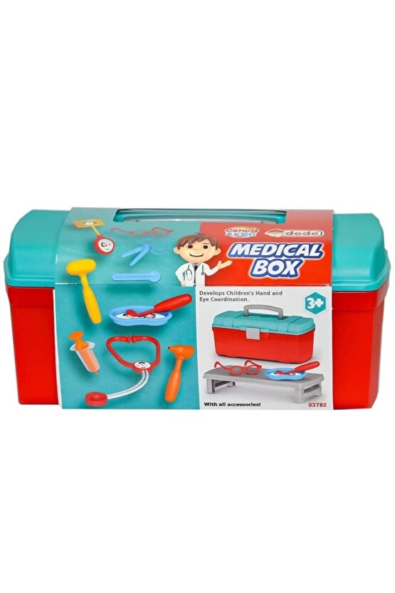 Candy & Ken Medikal Çanta - Doktor Çantası - Doktor Seti - Hasta Oyuncakları
