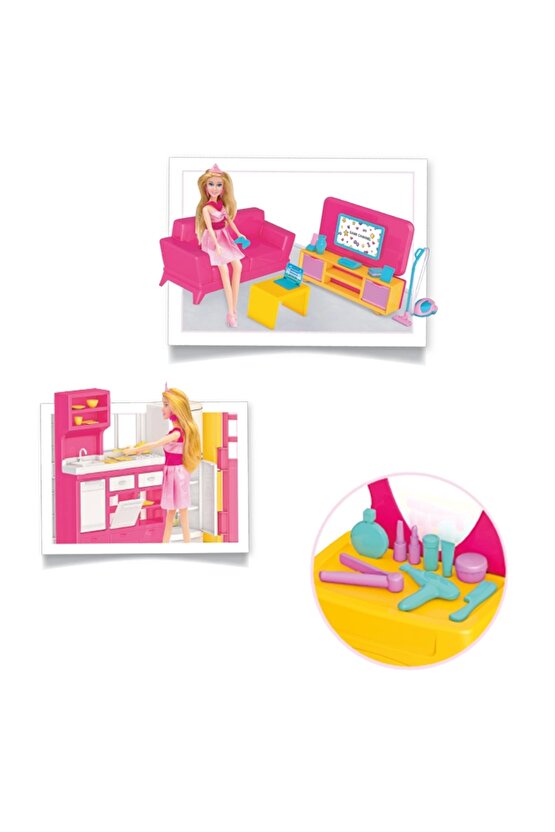 Lindanın Villa Evi - Villa Oyuncak - Lindanın Villa Seti - Barbie Villa Evi Seti