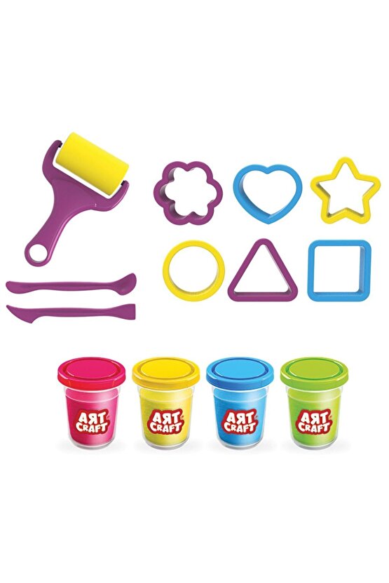 Sırt Çantalı Hamur Seti - Oyun Hamuru Seti - Hamur Setleri - Hamur Kalıpları