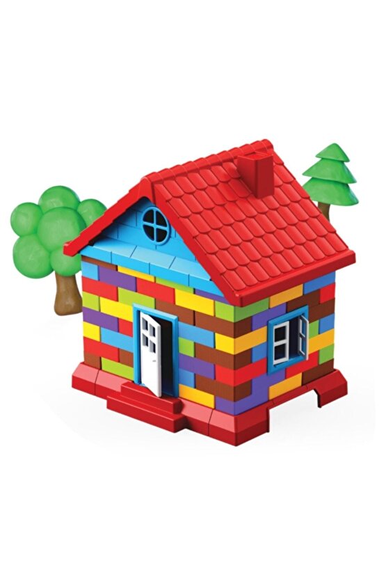 Art Craft Inşaat Hamur Ev Seti 600 Gr. Art Sand Hause Play Dough Set