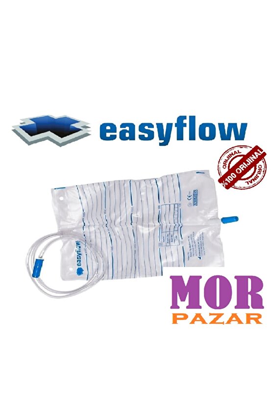 Steril Idrar Torbası Düz Musluk 10 Lu Paket