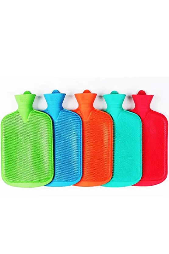 33x19 Cm 2 Lt Polar Kılıflı Termofor Sıcak Su Torbası Karın Ağrısı Bel Ayak Isıtıcı 1 ADET
