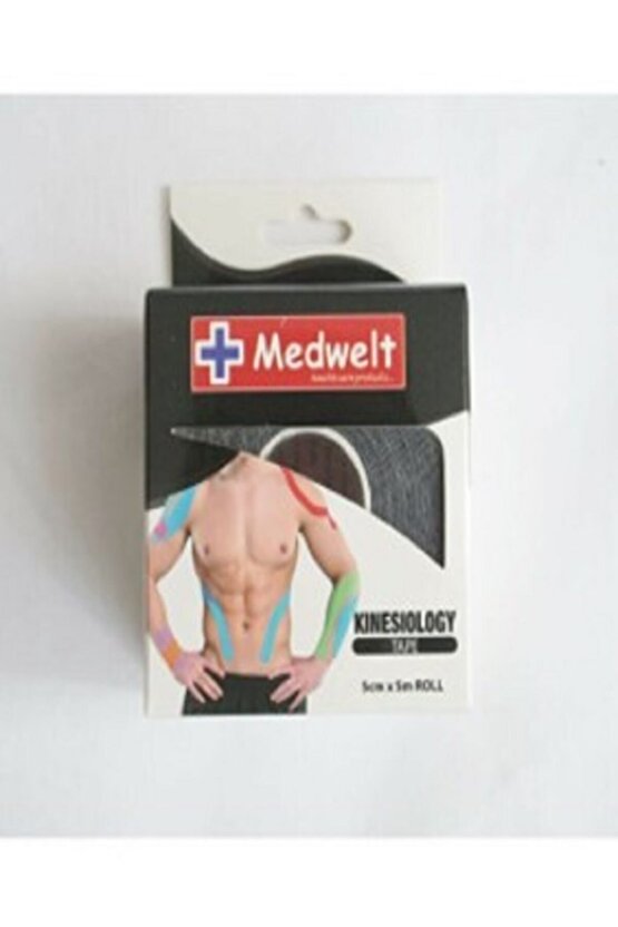 Kinesio Tape Bant 5cm X 5m - Siyah
