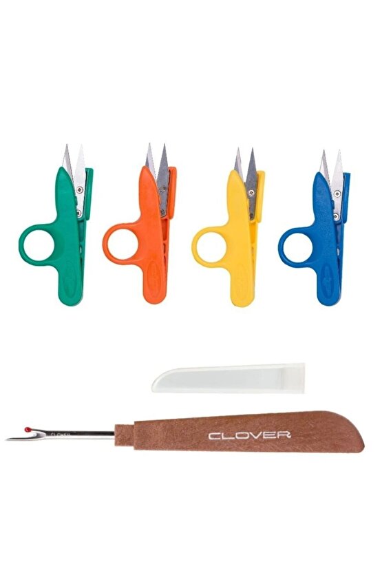 Singer Zetina Beko Iplik Temizleme Makası Ve Ilik Sökücü Büyük  Set Halinde Beraber