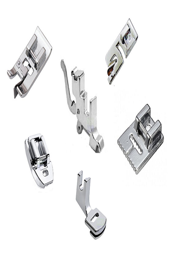 Sınger Zetina Janome Ayaklar -ayak BağlantısI kıvırma,nervür,sürfile,büzgü Ayak,gizli Fermuar Ayak)