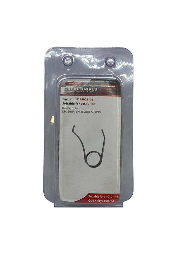 Dik Kumaş Kesim Motoru Zımpara Destek Yayı  34C10-148