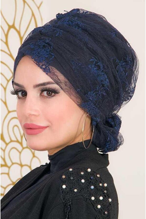 Abiye Tokalı Bone - 60100