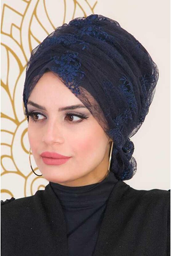 Abiye Tokalı Bone - 60100