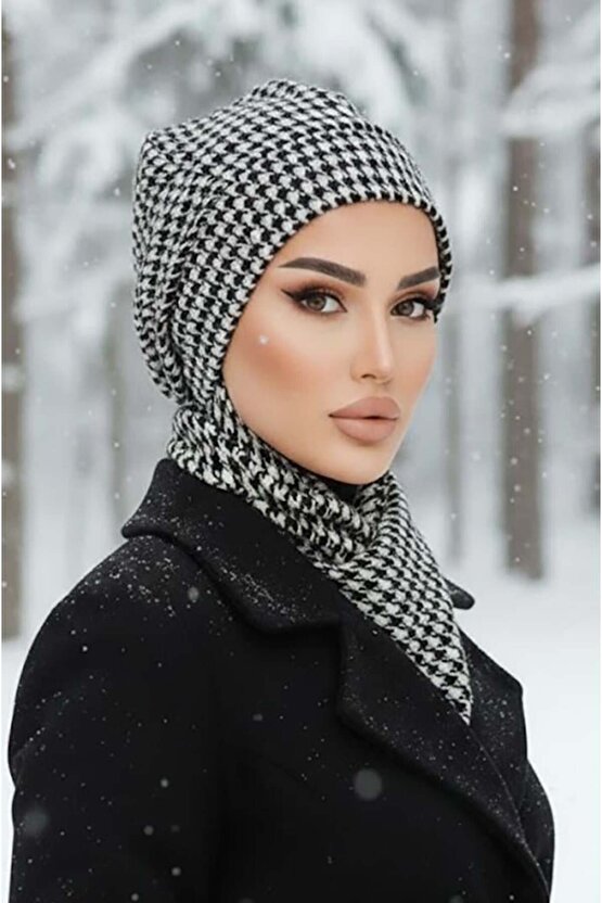 Kazayağı Tesettür Bere ve Etol Takım