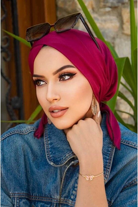 Bordo Çapraz Deniz - Havuz Deniz Bonesi