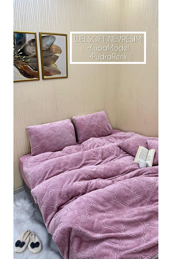 Welsoft çift kişilik kupa Model Nevresim Takımı