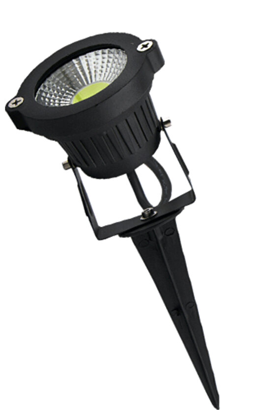 5 Adet Elektrikle Çalışır 7 Watt Mavi Işık Çok Kaliteli Çim, Çiçek, Ağaç, Peyzaj Aydınlatma Armatürü