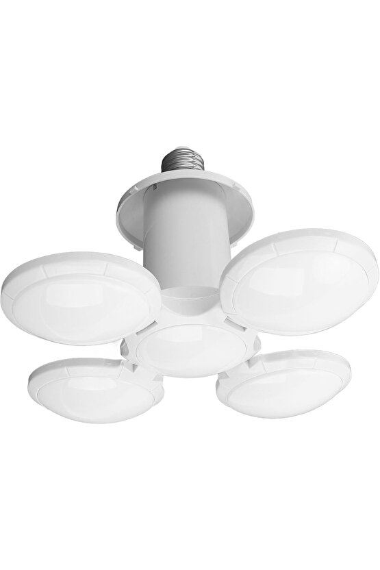 1 Adet 30 Watt Katlanır, 3000K, Gün Işığı Led Ampul, Modern Tasarım Dekoratif E27 Duy Led Ampul