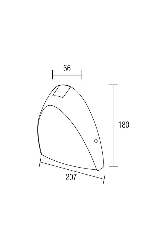 Elektrikle Çalışır, 24 Watt, 3000 Kelvin, IP65 İç ve Dış Mekan Led Aplik, Led Bahçe Duvar Armatürü