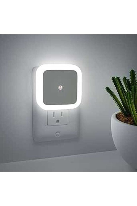 Fotoselli Led Gece Lambası, Gece Otomatik Yanar, Gündüz Söner 1 Watt Gece Lambası