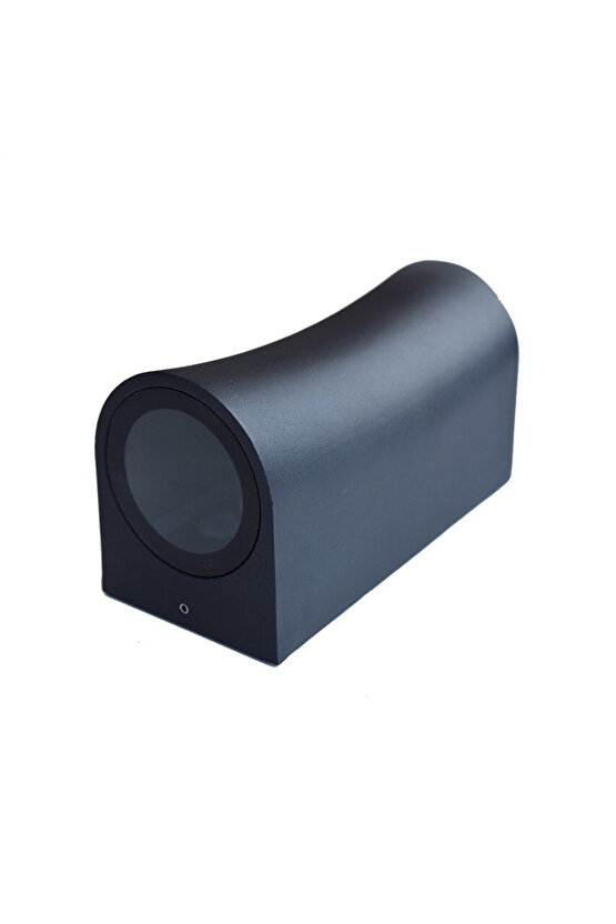 Elektrikle Çalışır, Alüminyum Antrasit Kasa, Çift Yönlü İç ve Dış Mekan Aplik (Led Ampuller Hediye)