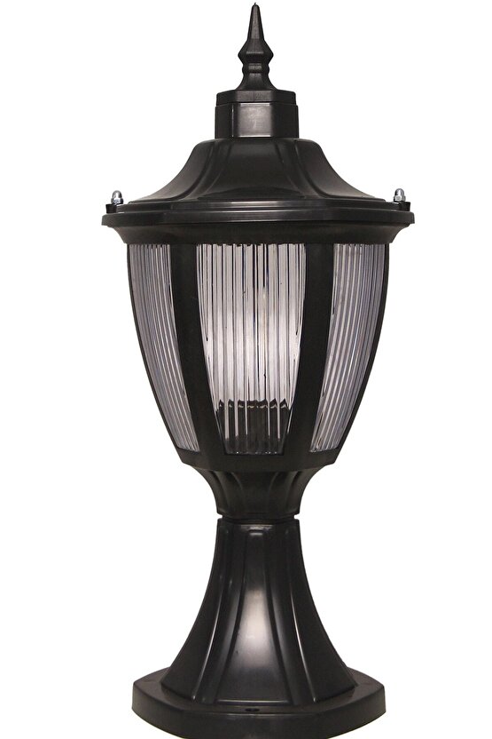 232LAMP 2 Adet Bahçe Teras Duvar Apliği, Set Üstü Fener, Bahçe Duvar Lambası, Altıgen Fener