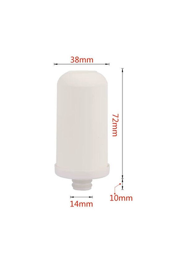 7 Aşamalı Musluk Suyu Filtresi Mutfak Banyo İçin Mikrofiltrasyon YEDEK KARTUŞ (Yedek Filtre)