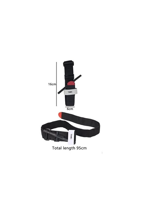 Hemostatik Turnike Taktik Acil Dış Mekan Turnike Yürüyüş Dağcılık Sporları Kamp Hemostatik Bandaj